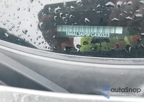 2015 Nissan Altima 2.5 S from USA, damaged, VIN 1N4AL3AP5FC430323